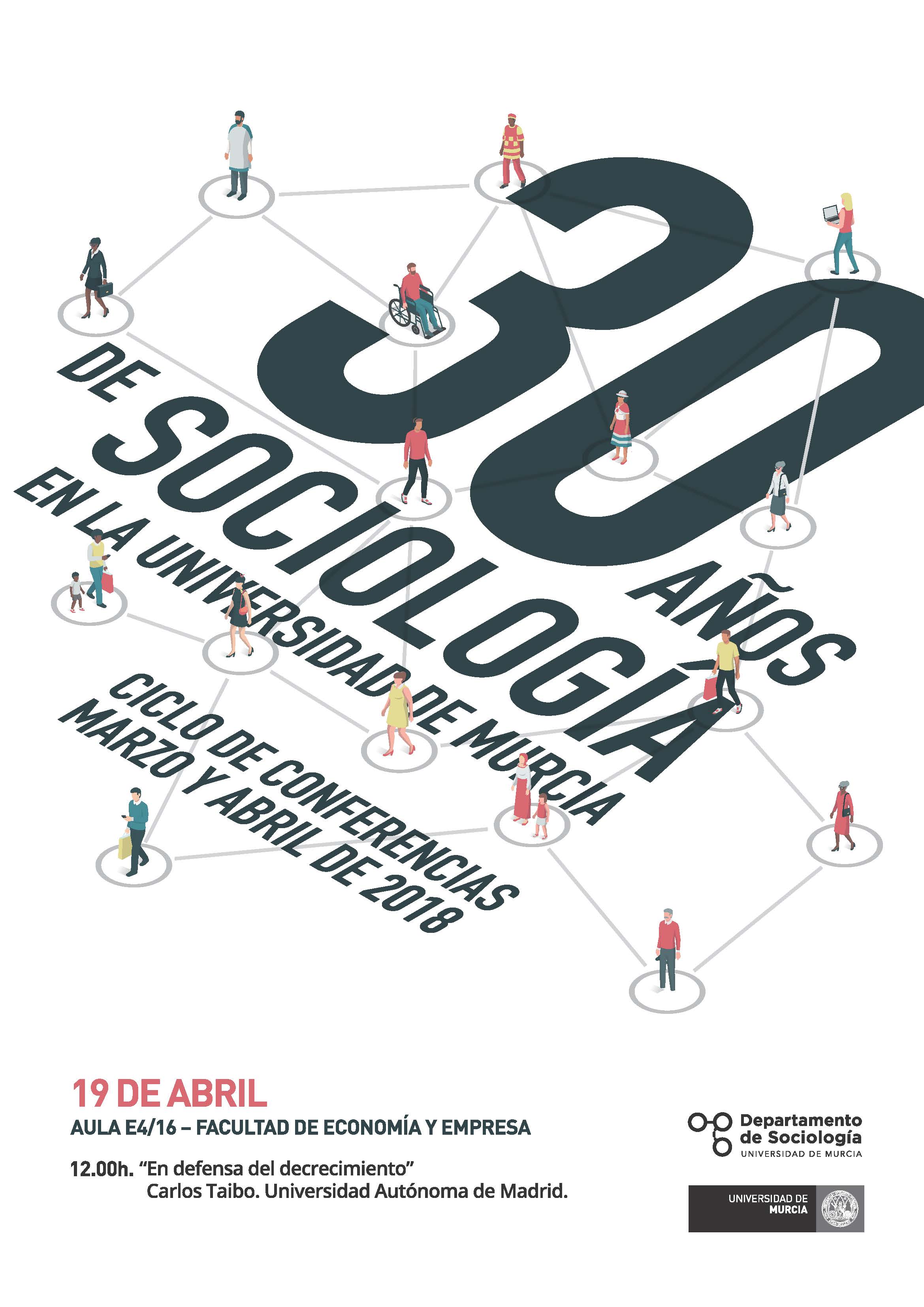 III Conferencia 30 años de Sociología en la Universidad de Murcia.