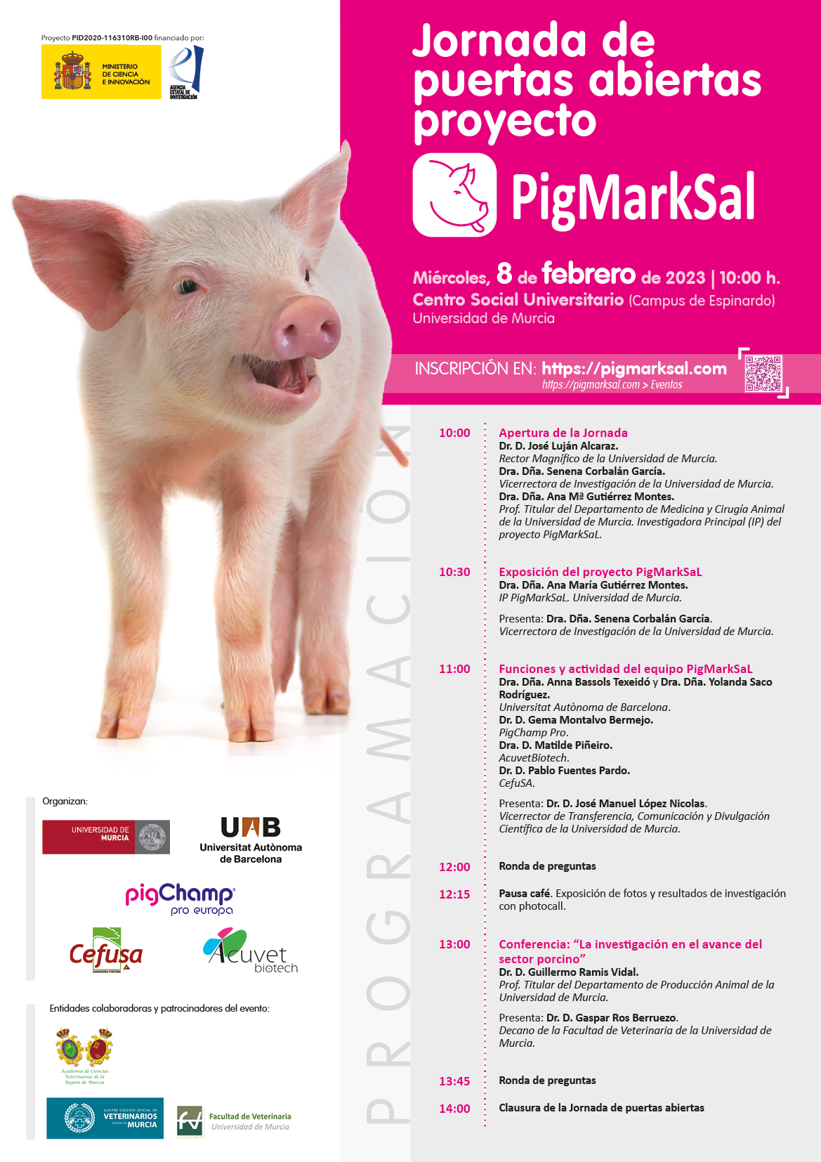 Presentación de los avances del proyecto PigMarkSaL