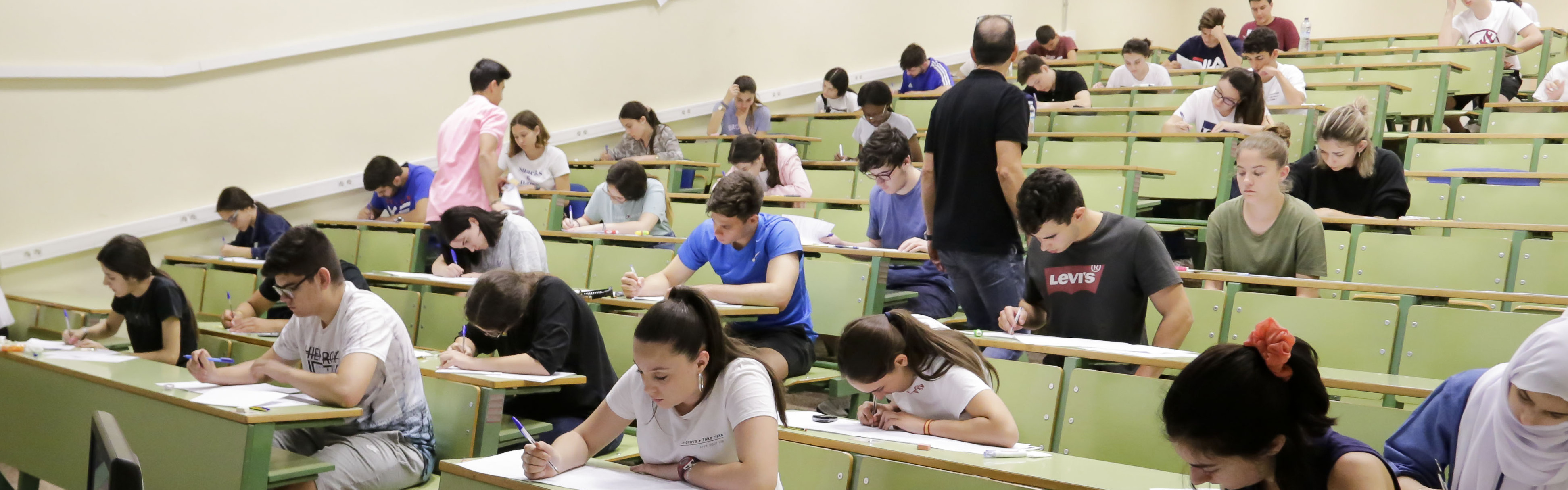 Nota de prensa - El 94,7 por ciento del alumnado aprueba la EBAU en la Región de Murcia