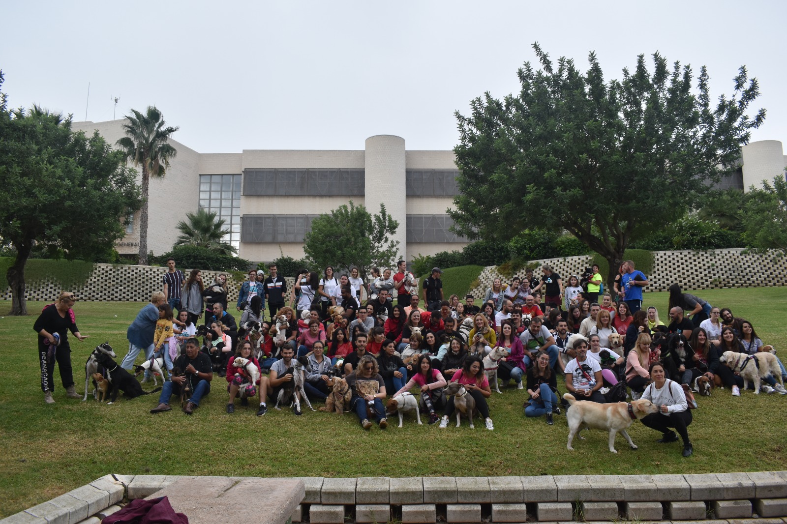 Marcha canina por el Campus de Espinardo