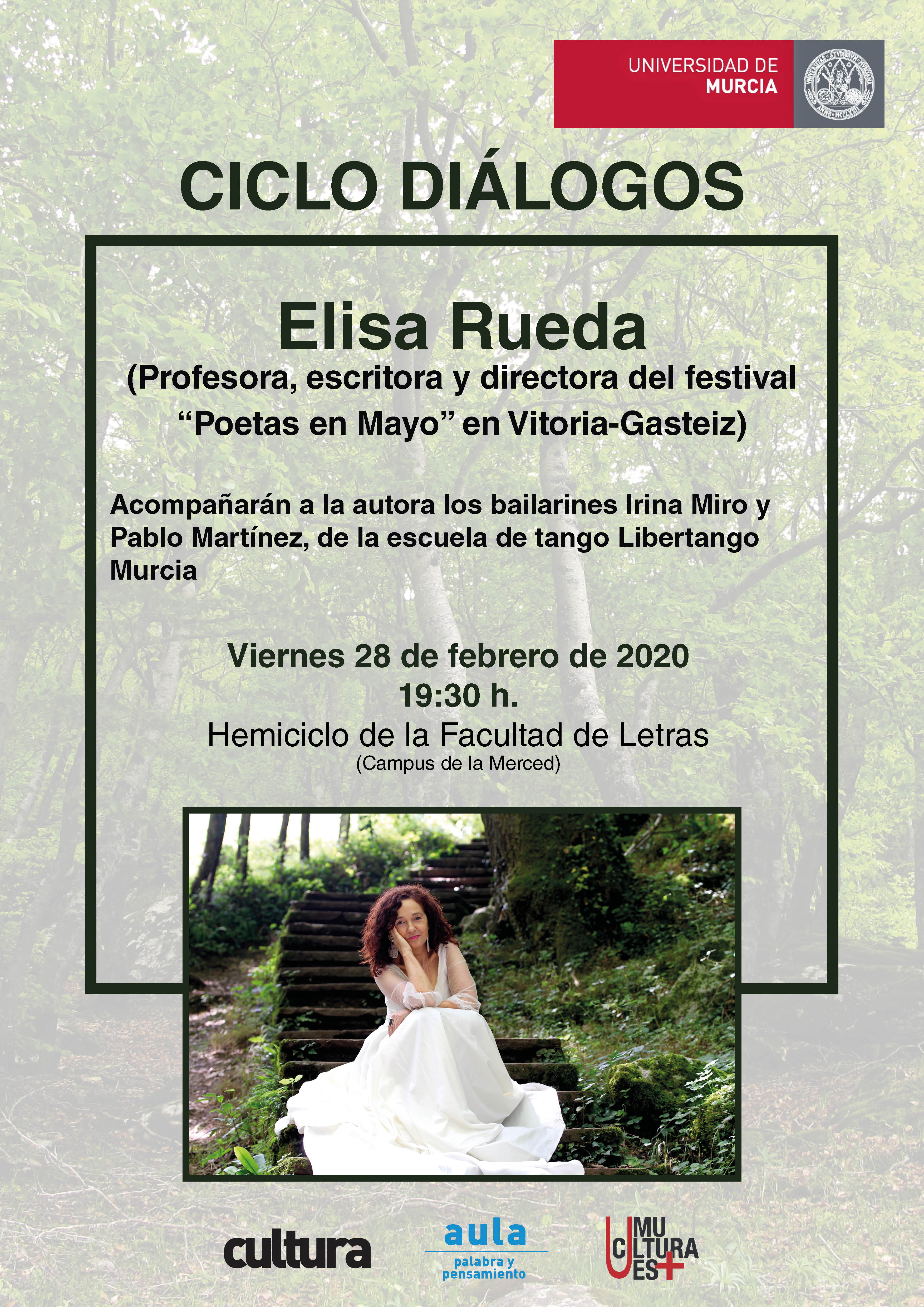 Elisa Rueda en el Ciclo 'Diálogos'