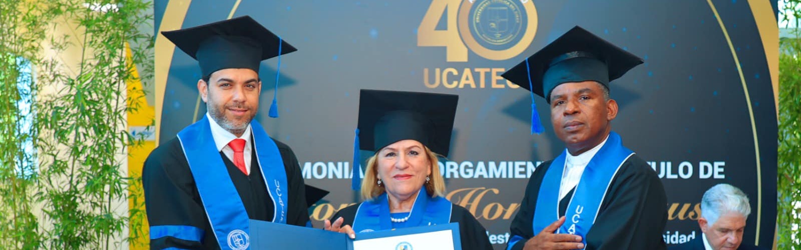 La catedrática de la UMU Pilar Arnaiz es investida doctora honoris causa por la Universidad Católica del Cibao, en República Dominicana