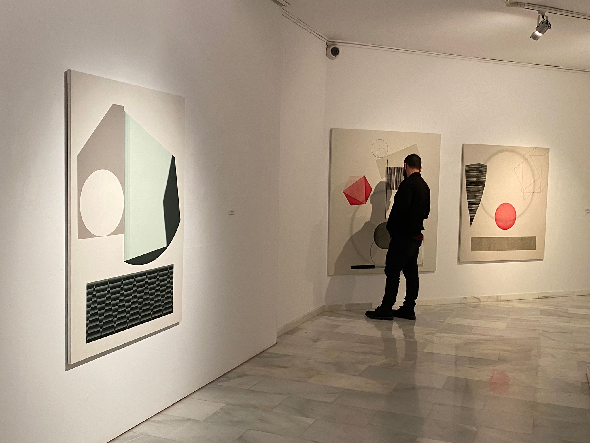 Exposición de Lola Berenguer, ganadora del XX Premio de Pintura