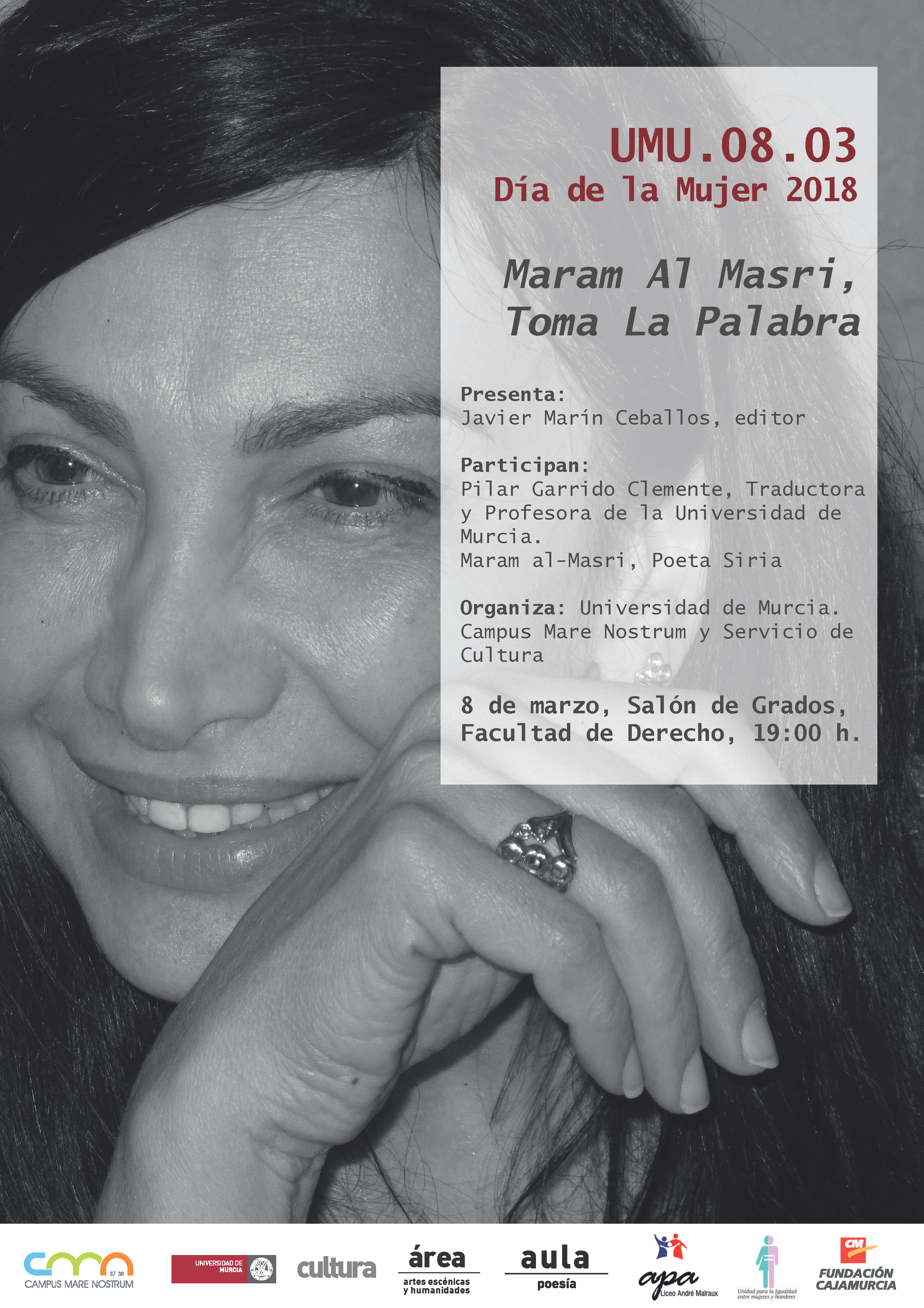 la-poeta-siria-maram-al-masri-ofrecera-un-recital-de-poesia-bilingue-con-motivo-del-dia-internacional-de-la-mujer