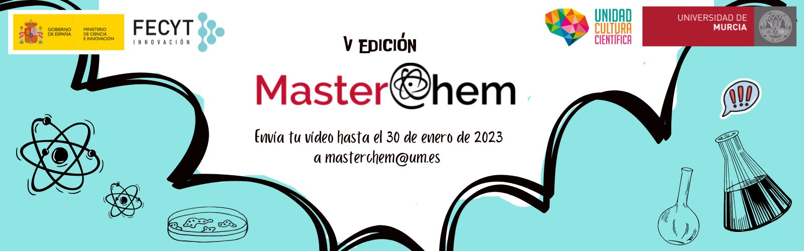 MasterChem, el concurso químico de la UMU, amplía su plazo de inscripción hasta el 30 de enero