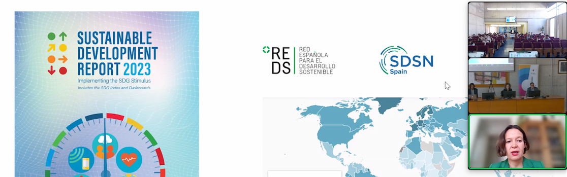 Leire Pajín (REDS) destaca en la UMU el papel de las empresas y las alianzas público-privadas para avanzar en sostenibilidad