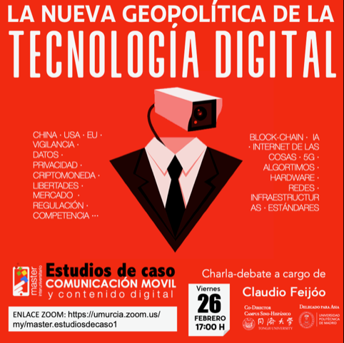 Geopolítica de la tecnología digital con Claudio Feijóo