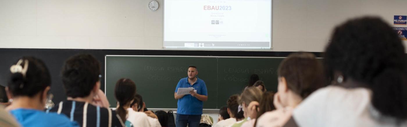 Arrancan con normalidad los exámenes de la EBAU para 7.600 estudiantes de la Región de Murcia