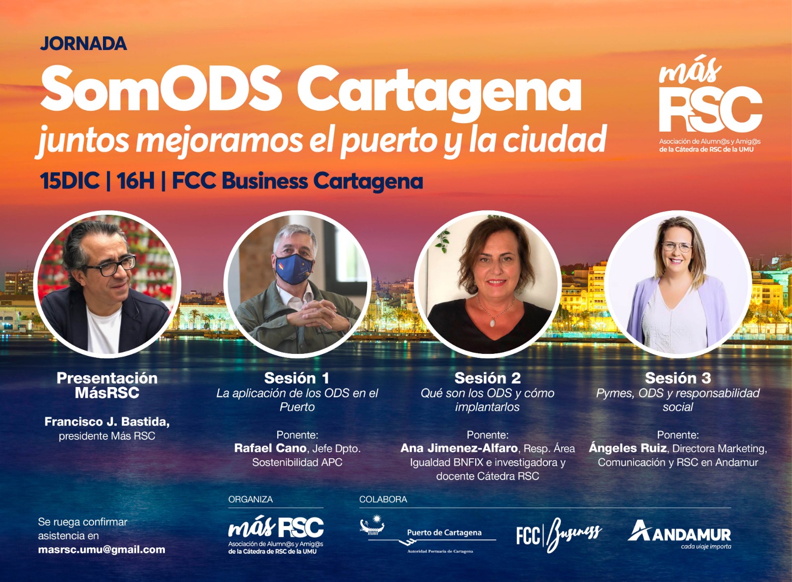 ‘Más RSC’, el Puerto de Cartagena y la importancia de la Agenda 2030