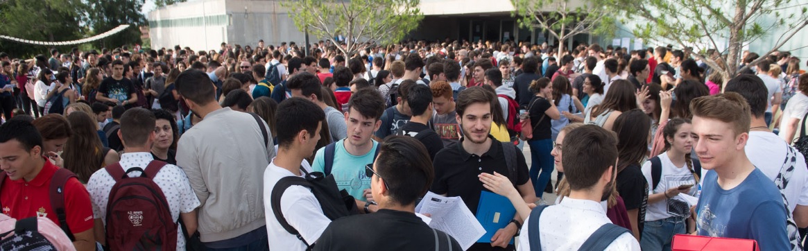 La Universidad de Murcia registra 19.730 preinscripciones para sus estudios de grado