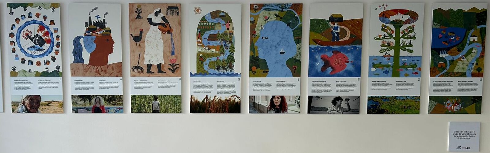 La Facultad de Biología acoge la exposición ‘Ecofeminismos aumentados: clima, agua y mujer'