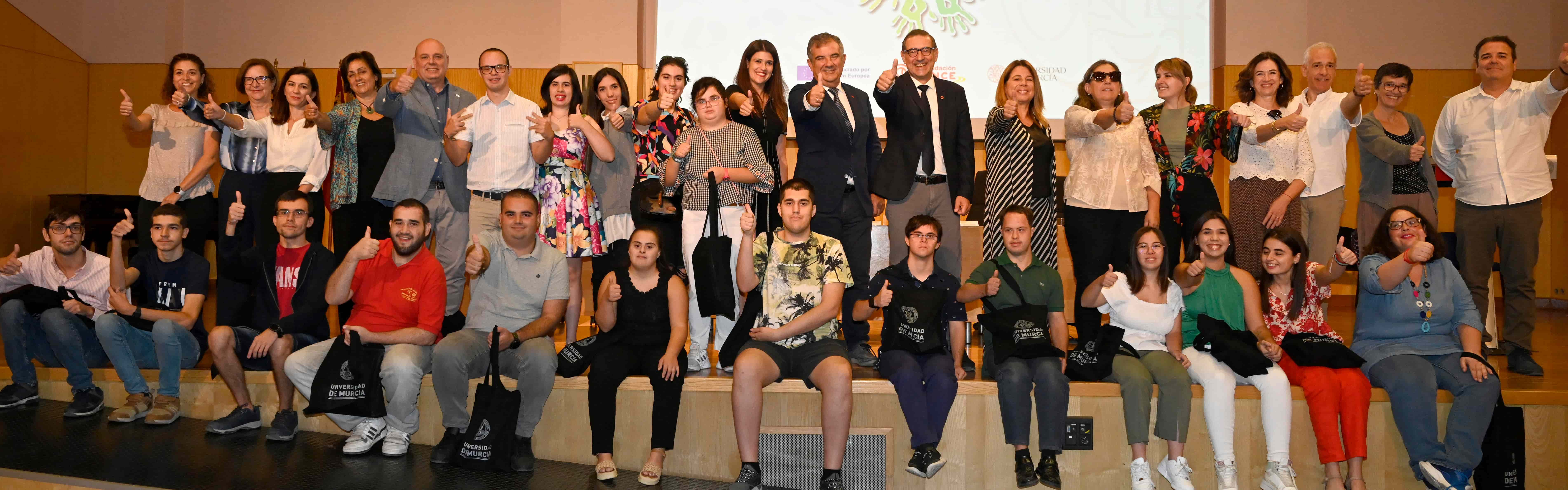 La Universidad de Murcia inaugura la VII edición del programa de inclusión ‘Todos Somos Campus’