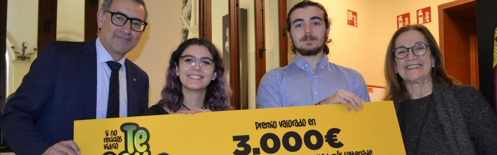 La Facultad de Biología de la Universidad de Murcia gana el reto de reciclaje ‘Te falta calle’ de Ecovidrio
