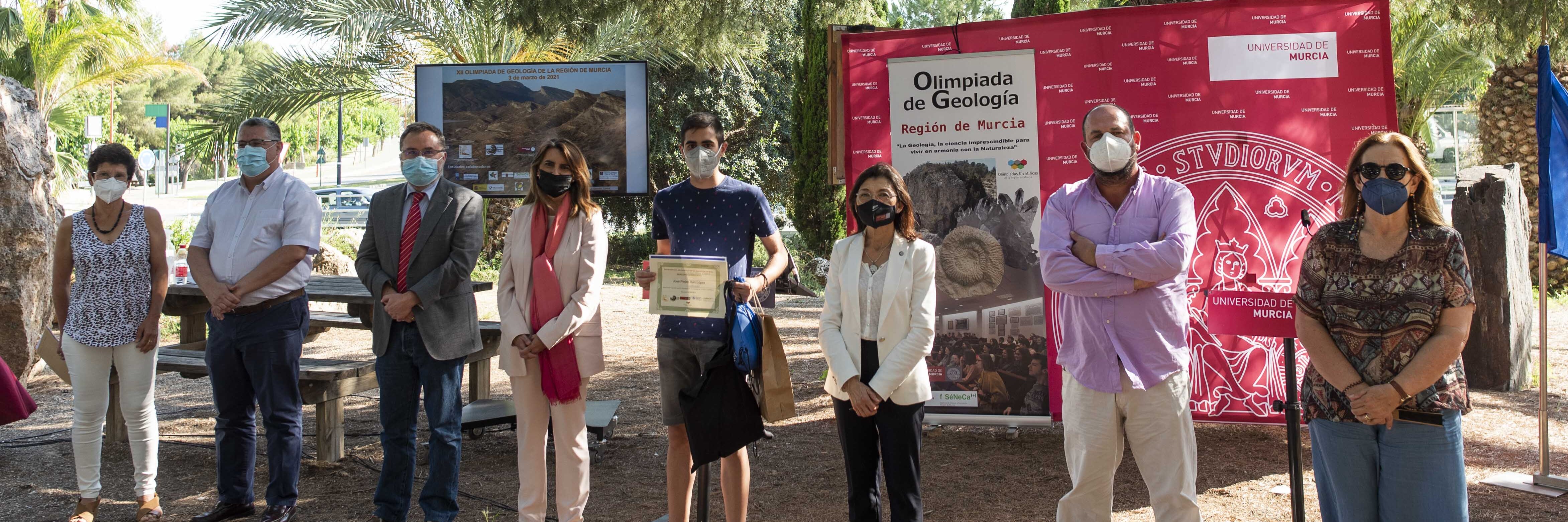 Nota de prensa - La Universidad de Murcia entrega los premios de la XII Olimpiada Regional de Geología