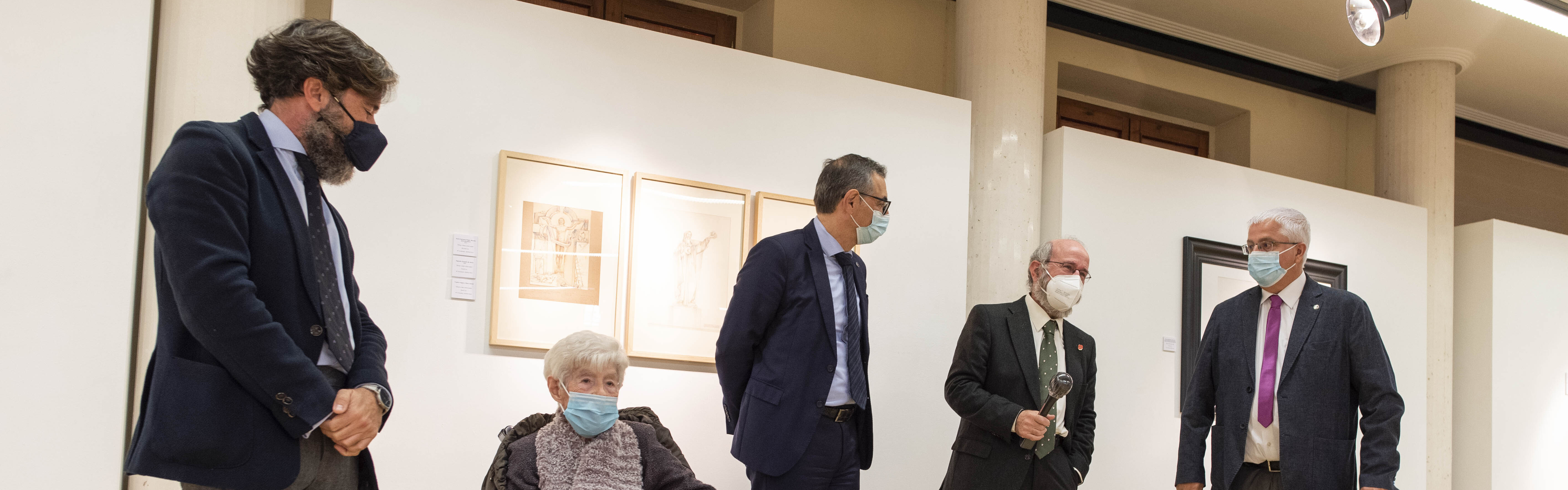 La UMU dedica una gran exposición a Nicolás Almansa con las obras de toda su carrera para conmemorar su centenario