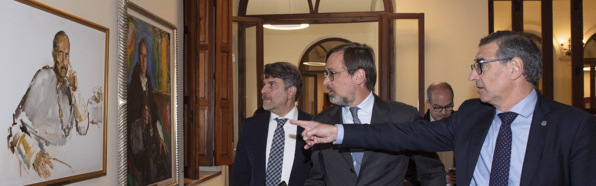 El rector de la UMU mantiene una reunión con el Cónsul Italiano