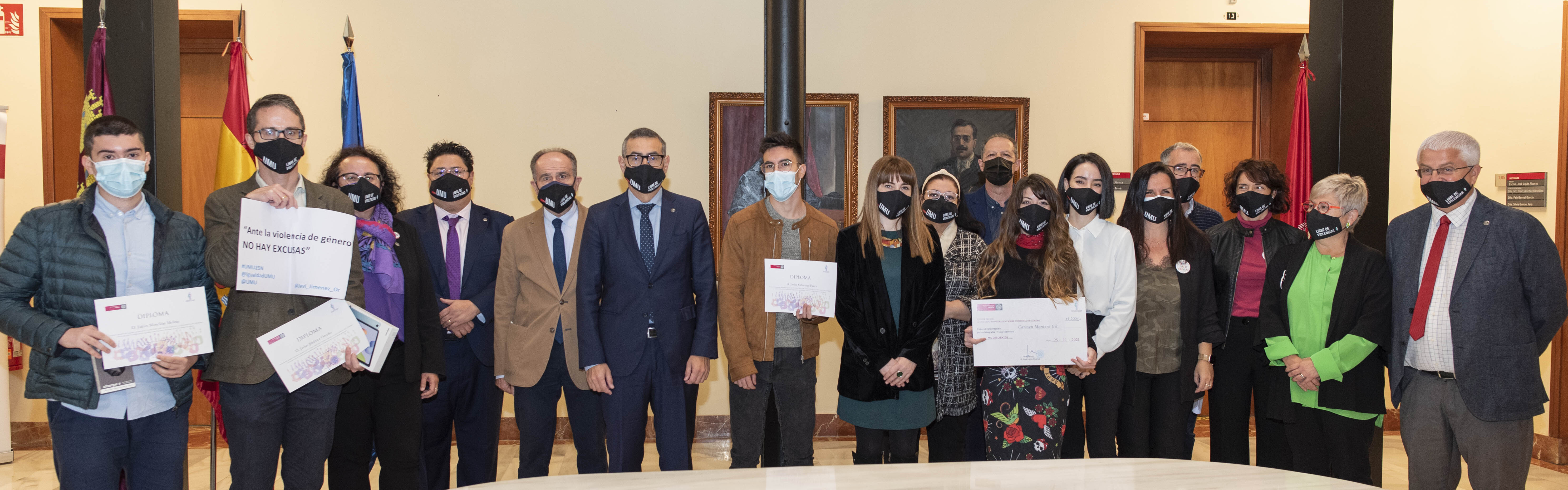 La Universidad de Murcia conmemora el Día Internacional para la Eliminación de la Violencia contra las Mujeres