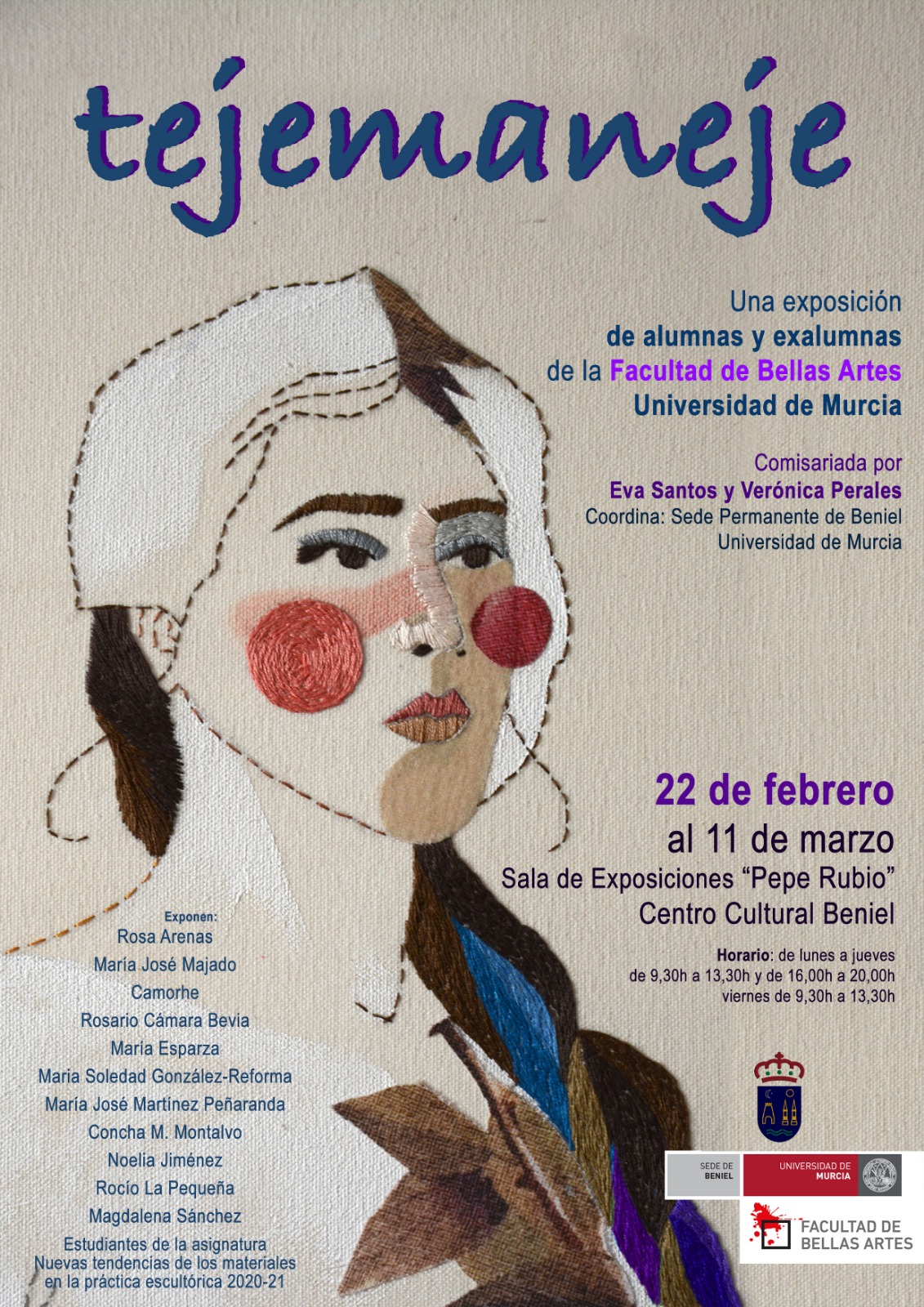 Exposición 'Tejemaneje' de alumnas de Bellas Artes
