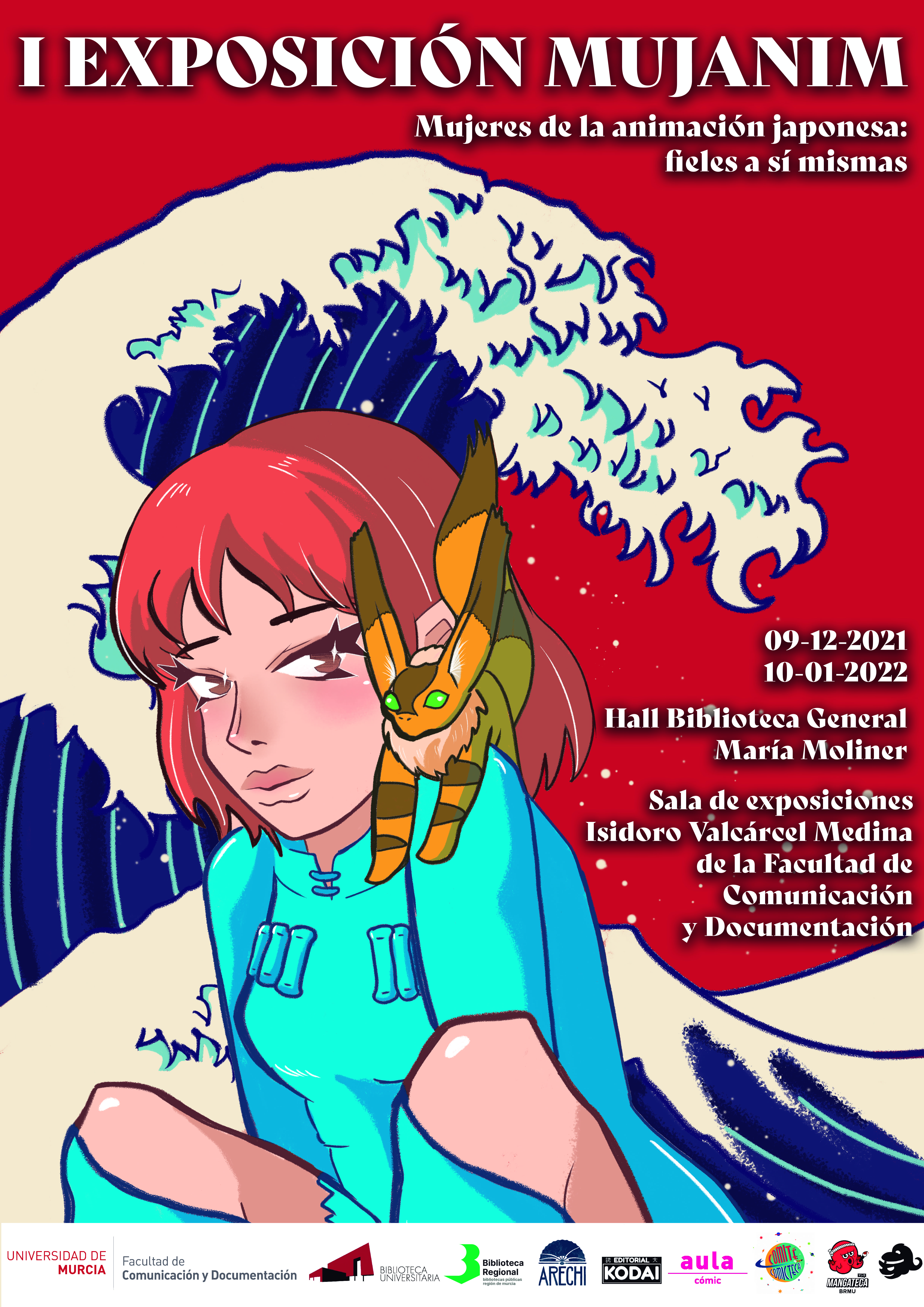 Exposición sobre mujeres en la animación japonesa
