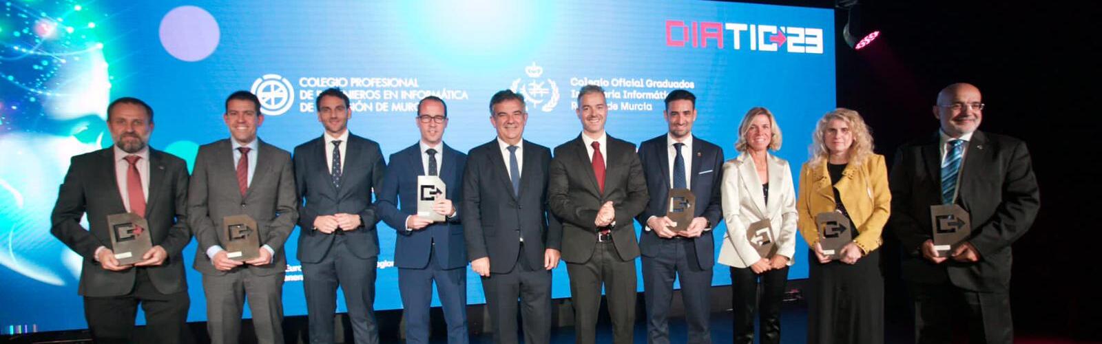 Los Premios DIATIC 2023 reconocen a la UMU como la Mejor Institución Pública
