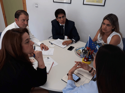La Universidad de Murcia realizó una reunión de trabajo con el Consulado de Ecuador