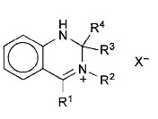 Nuevas sales de 3-alquil o 3 aril-1,2-dihidroquinazolinio y procedimiento de obtención de las mismas