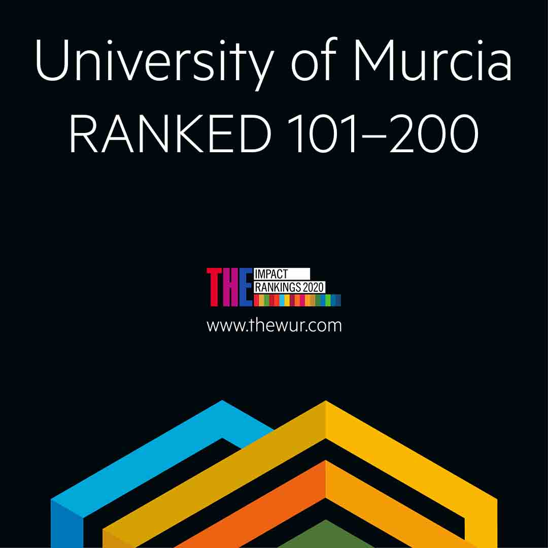 El prestigioso ranking Times Higher Education sitúa a la UMU entre las 200 universidades del mundo más comprometidas con los ODS