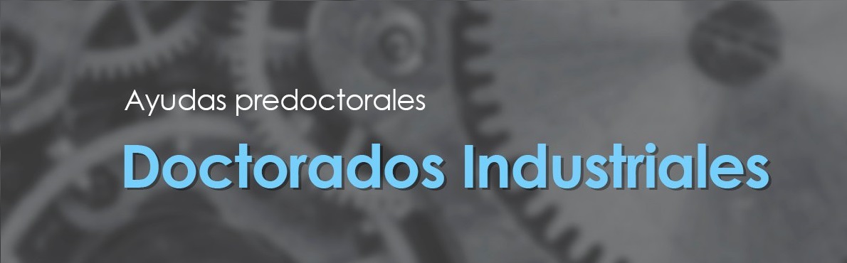 Ayudas para la formación de doctores en empresas «Doctorados Industriales»