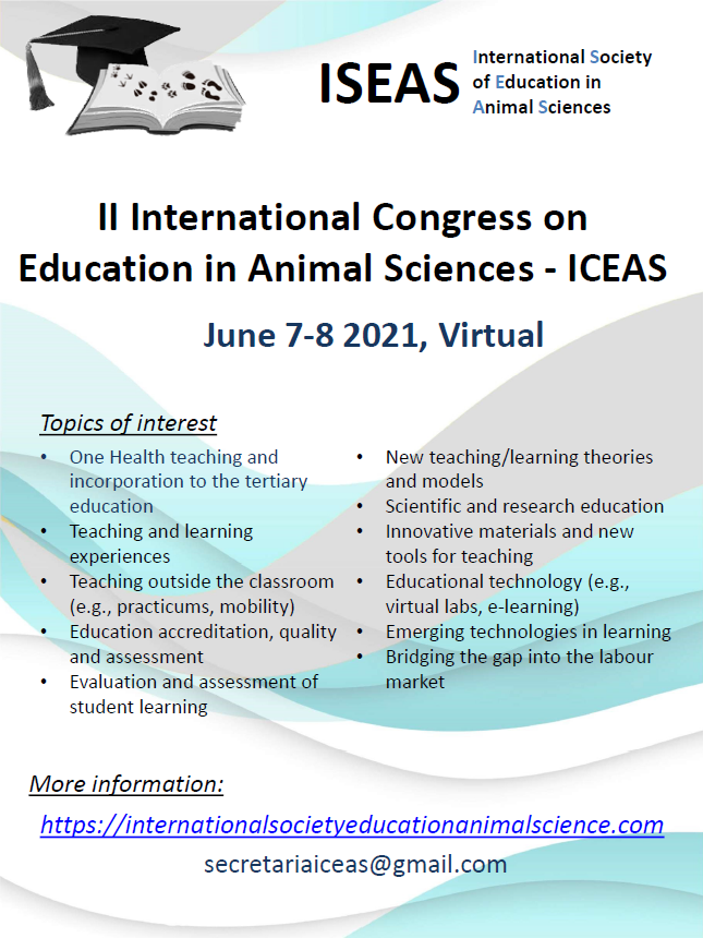 II International Congress on Education in Animal Sciences - ICEAS