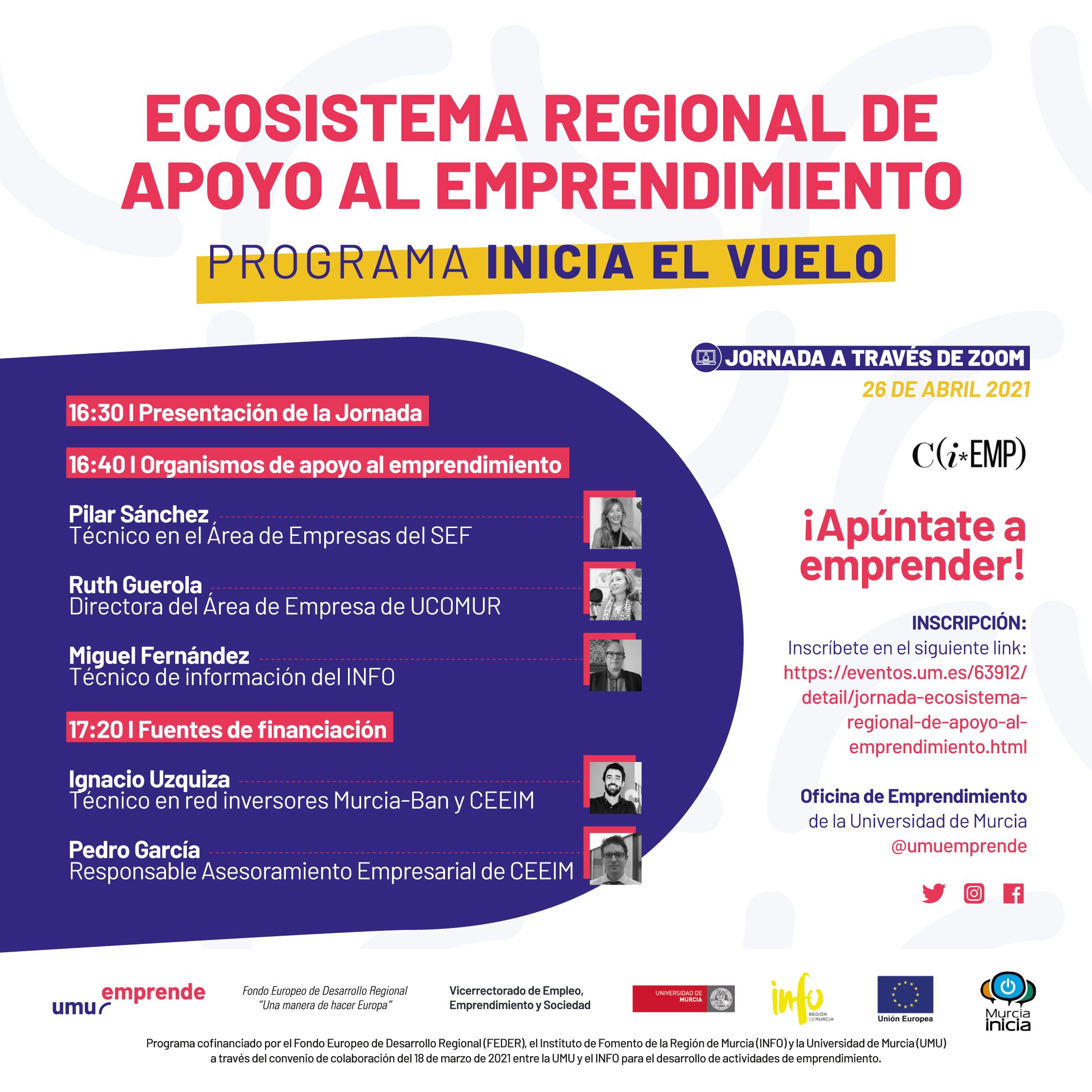 Jornada “Ecosistema Regional de Apoyo al Emprendimiento”