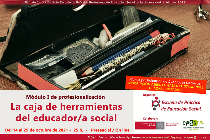 I Taller módulo de profesionalización (caja de herramientas del educador social).
