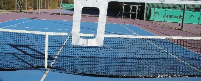 Sistema regulador de redes para deportes de raqueta