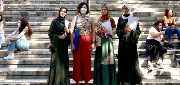 Estudiantes de Palestina en la UMU