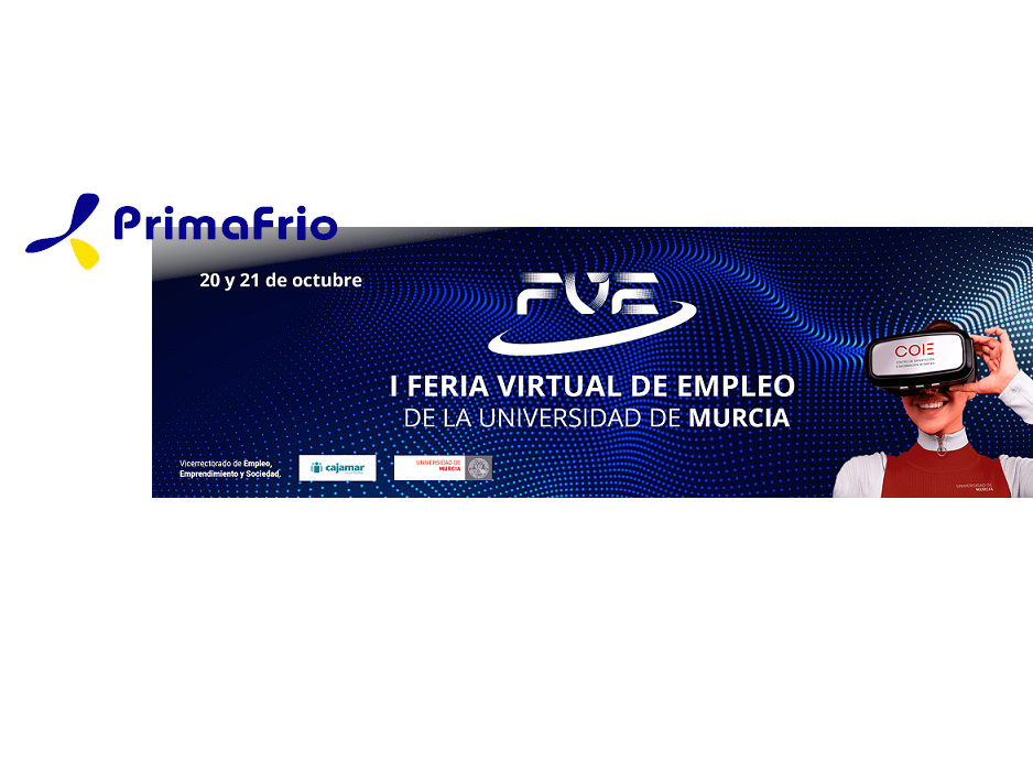 Primafrio participa en la I Feria Virtual de Empleo de la Universidad de Murcia