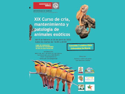 XIX Curso de cría, mantenimiento y patología de animales exóticos