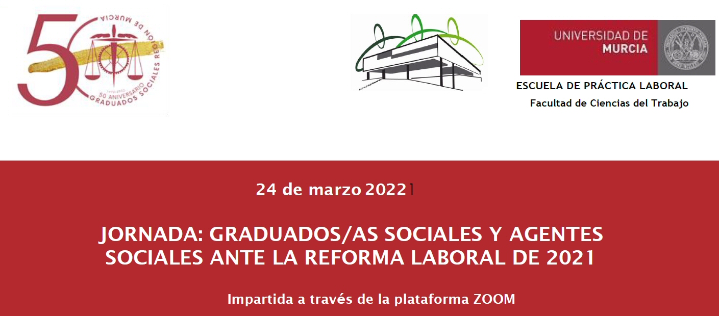 Jornada: Graduados/as Sociales y Agentes Sociales ante la reforma laboral de 2021