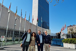 El Mar Menor, ante la ONU en el Día de la Tierra: presentan en Nueva York la iniciativa popular para salvar la laguna