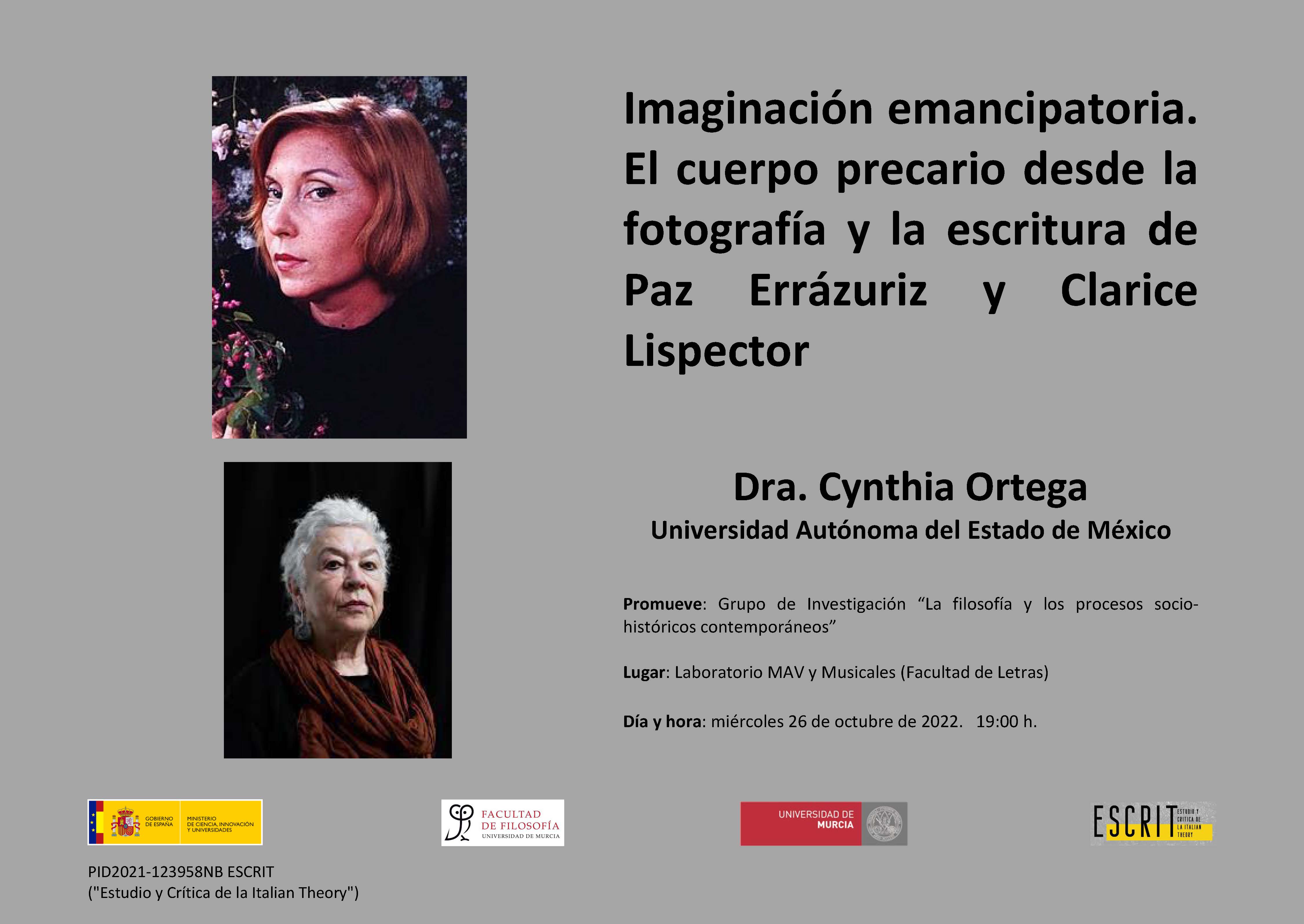 Conferencia: Cynthia Ortega
