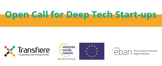Open Call for Deep Tech Start-Ups dentro de Transfiere