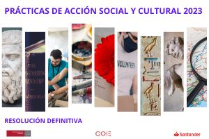 Resolución definitiva: 20 Prácticas de Acción Social y Cultural, Programa Santander-UMU 2023