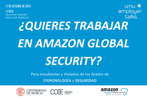 UMU Employer Talks - AMAZON GLOBAL SECURITY -