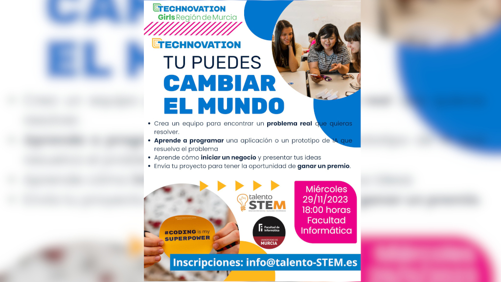 ¡Presentación de Technovation Girls Murcia 2024 en la FIUM!