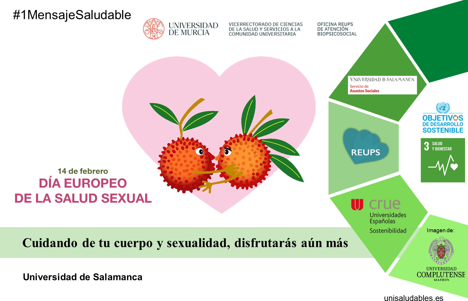 14 de febrero: Día Europeo de la Salud Sexual