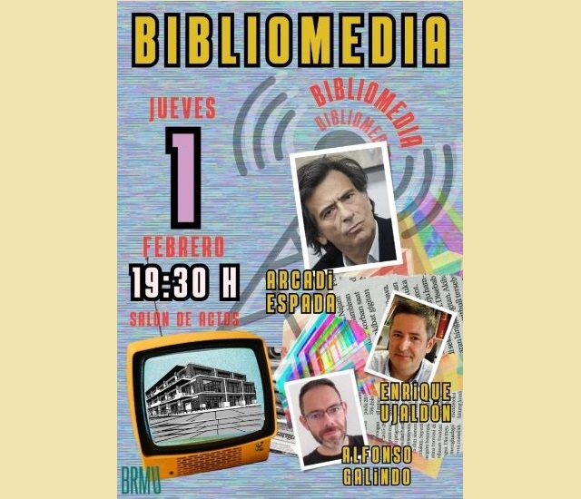 BIBLIOMEDIA con Arcadi Espada, Enrique Ujaldón y Alfonso Galindo