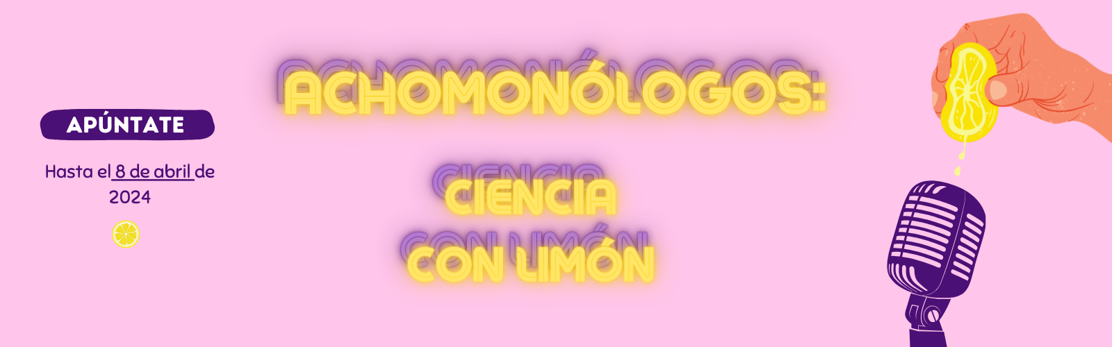 La ciencia se viste de humor con 'Acho Monólogos: Ciencia con limón', un concurso de la UMU para sacarle la sonrisa a la investigación