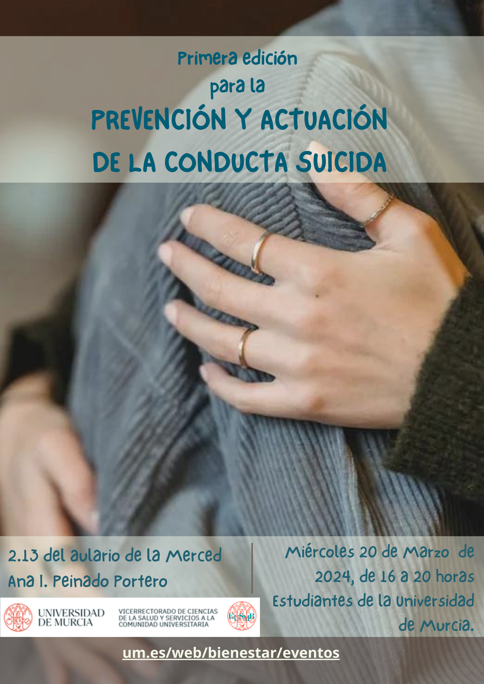 20 de marzo: Curso Prevención Suicidio