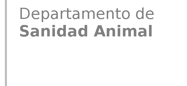 Logo Departamento Sanidad Animal