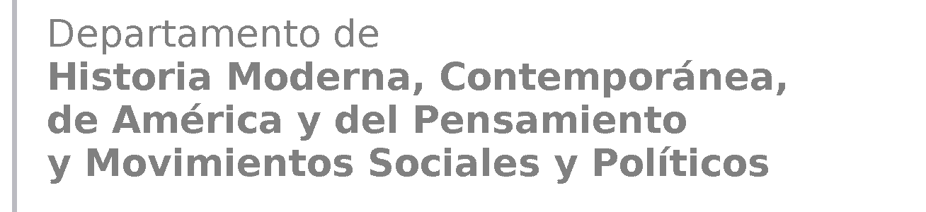 Juan José Sánchez Baena - Departamento de Historia Moderna,Contemporánea,de América,del Pensamiento y de los Movimientos Sociales y Políticos