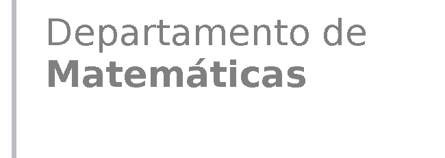 Seminarios 2000/2001 - Departamento de Matemáticas
