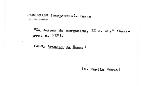 Ficha escaneada por la fundación Juan March con el texto para la entrada pargamino
